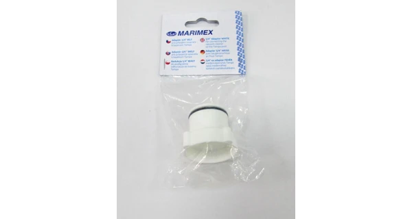 Adaptér biely 5/4" pre pripojenie vysávača / skimmera k bazénom Marimex