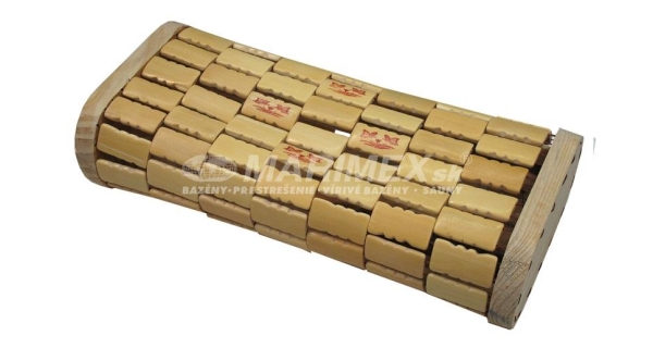 Bambusový podhlavník do sauny