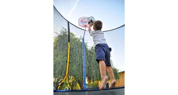 Basketbalový kôš k trampolínam Marimex
