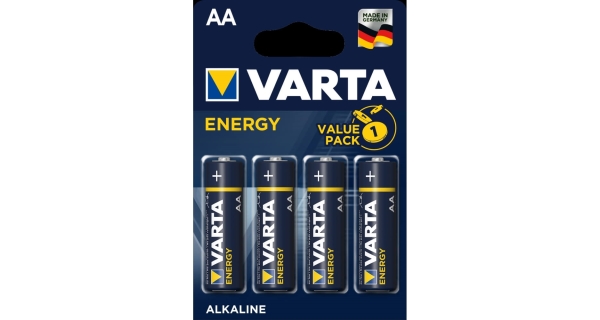 Batérie tužkové (AA) VARTA Energy - 4 ks