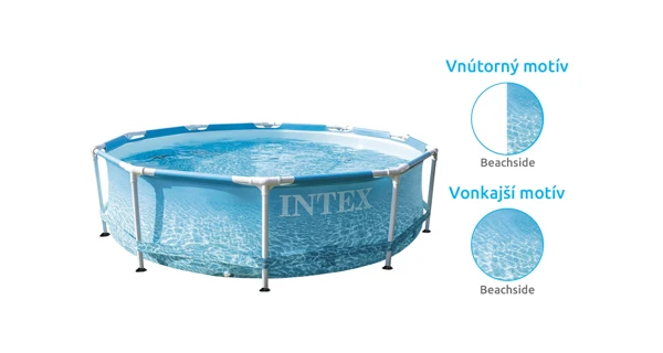 Bazén Florida 3,05x0,76 m bez príslušenstva - motív BEACHSIDE