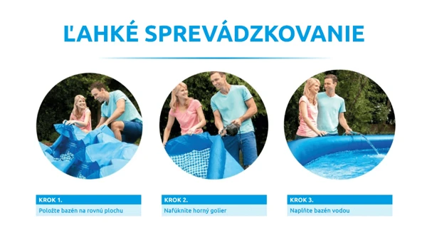 Bazén Florida Premium ovál 5,03x2,74x1,22 m s kartušovou filtráciou a príslušenstvom