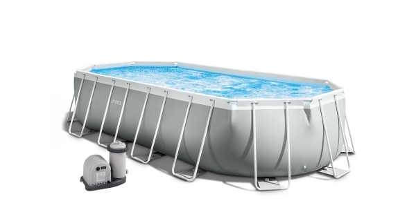 Bazén Florida Premium ovál 6,10x3,05x1,22 m s kartušovou filtráciou a príslušenstvom