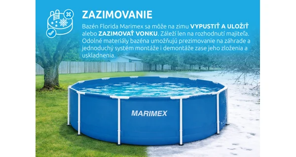 Bazén Marimex Florida 2,44x0,76 m bez príslušenstva