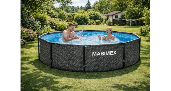 Bazén Marimex Florida 3,05 x 0,76 m bez filtrácie - motív RATAN