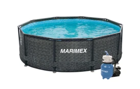 Bazén Marimex Florida 3,05 x 0,91 m s pieskovou filtráciou - motív RATAN