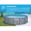 Bazén Marimex Florida 3,05x0,91 m bez príslušenstva - motív KAMEŇ