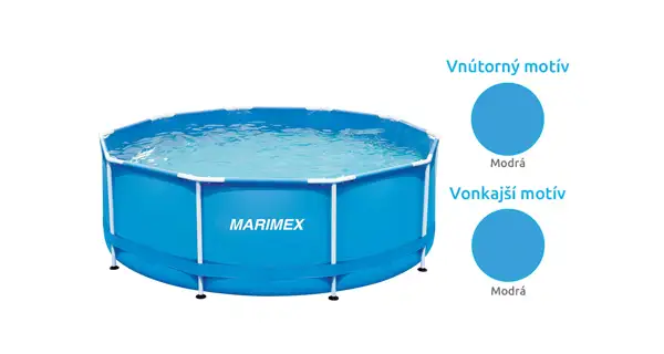 Bazén Marimex Florida 3,05x0,91 m s pieskovou filtráciou Prostar 3