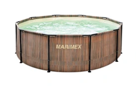 Bazén Marimex Florida 3,05x0,91 m so zabudovaným skimmerom - motív TEAK