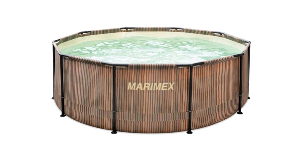 Bazén Marimex Florida 3,05x0,91 m so zabudovaným skimmerom - motív TEAK