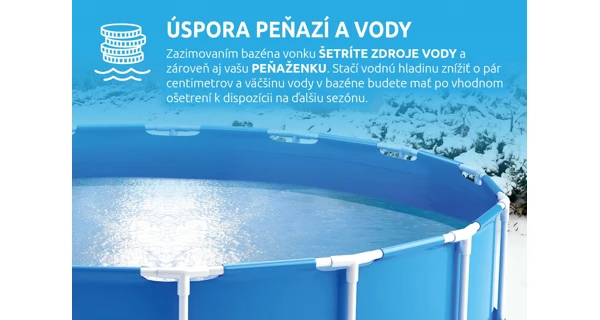 Bazén Marimex Florida 3,05x0,91 m so zabudovaným skimmerom - motív TEAK