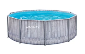 Bazén Marimex Florida 3,05x0,91 m so zabudovaným skimmerom - ŠEDÉ DREVO