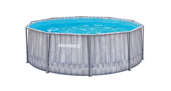 Bazén Marimex Florida 3,05x0,91 m so zabudovaným skimmerom - ŠEDÉ DREVO