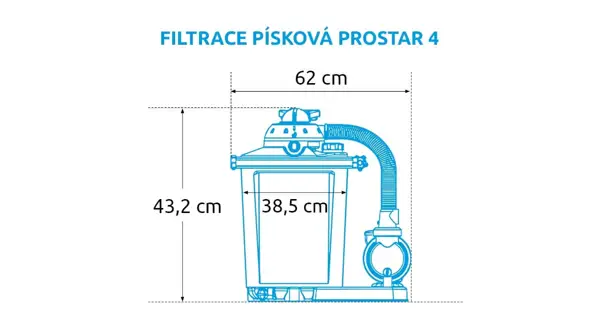Bazén Marimex Florida 3,66 x 0,99m, s pieskovou filtráciou- motív TEHLA