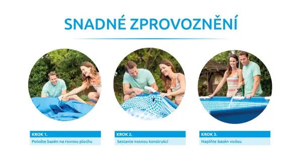 Bazén Marimex Florida 3,66 x 1,22 m s pieskovou filtráciou - motív RATAN