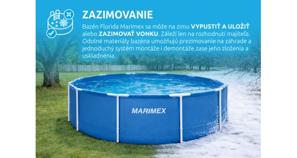 Bazén Marimex Florida 3,66x0,99 m bez príslušenstva
