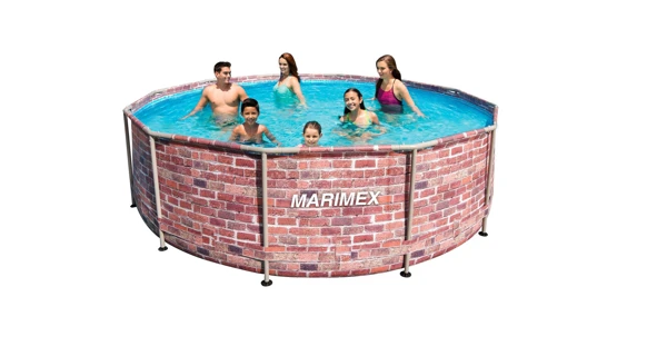 Bazén Marimex Florida 3,66x0,99 m bez príslušenstva - motív TEHLA