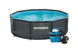 Bazén Marimex Florida 3,66x0,99 m - motív RATAN s pieskovou filtráciou