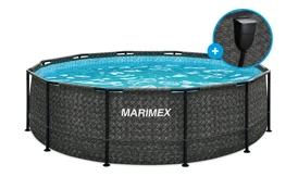 Bazén Marimex Florida 3,66x0,99 m so zabudovaným skimmerom - motív RATAN