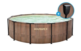 Bazén Marimex Florida 3,66x0,99 m so zabudovaným skimmerom - motív TEAK