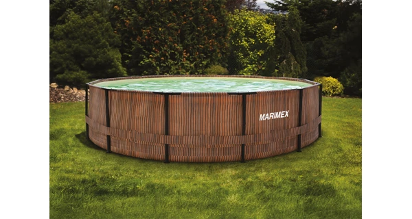 Bazén Marimex Florida 3,66x0,99 m so zabudovaným skimmerom - motív TEAK