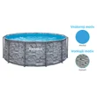 Bazén Marimex Florida 3,66x1,22 m bez príslušenstva - motív KAMEŇ