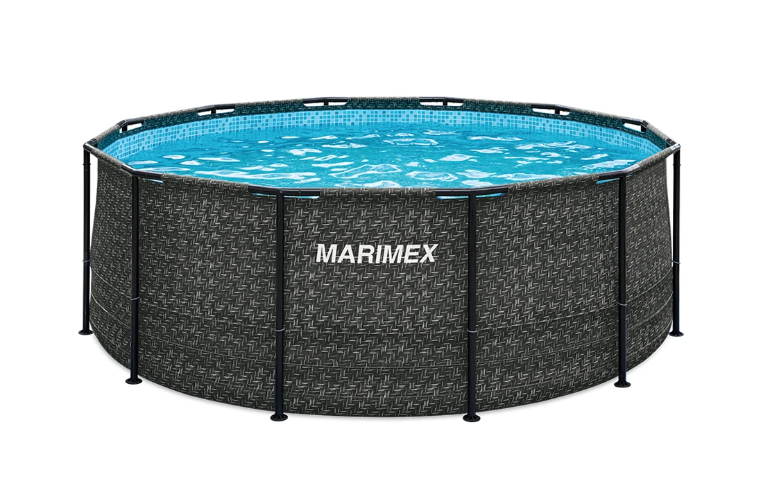 Marimex | Bazén Marimex Florida 3,66x1,22 m so zabudovaným skimmerom - motív RATAN | 10340320