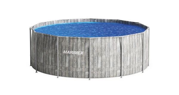 Bazén Marimex Florida 3,66x1,22 m so zabudovaným skimmerom - motív ŠEDÉ DREVO