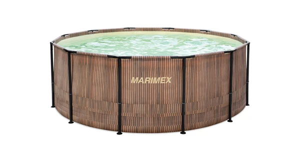 Bazén Marimex Florida 3,66x1,22 m so zabudovaným skimmerom - motív TEAK