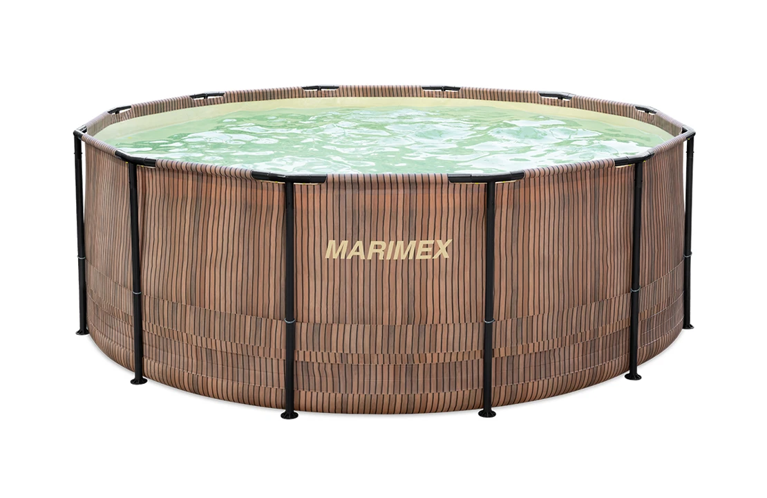 Marimex | Bazén Marimex Florida 3,66x1,22 m so zabudovaným skimmerom - motív TEAK (model 2025) | 19999067