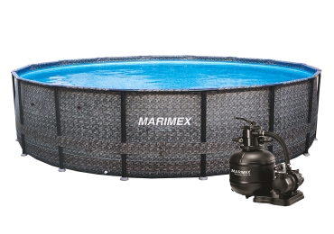 Bazén Marimex Florida 4,57 x 1,32 m s filtráciou - motív RATAN