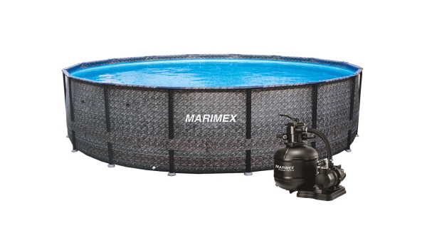 Bazén Marimex Florida 4,57 x 1,32 m s filtráciou - motív RATAN