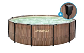 Bazén Marimex Florida 4,57 x1,32 m so zabudovaným skimmerom - motív TEAK