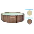 Bazén Marimex Florida 4,57 x1,32 m so zabudovaným skimmerom - motív TEAK