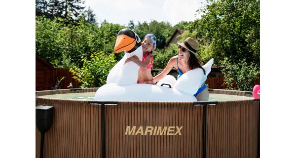 Bazén Marimex Florida 4,57 x1,32 m so zabudovaným skimmerom - motív TEAK