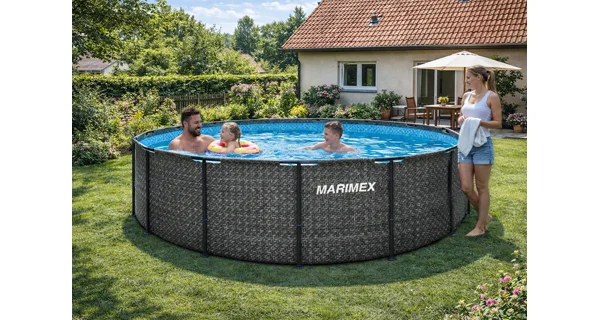 Bazén Marimex Florida 4,57x1,32 m bez príslušenstva - motív RATAN