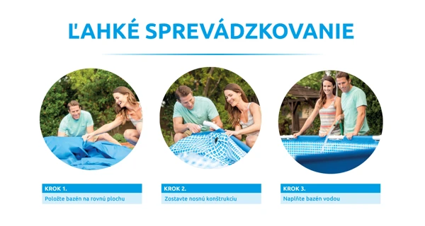 Bazén Marimex Florida 4,57x1,32 m s pieskovou filtráciou a príslušenstvom - motív RATAN