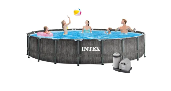 Bazén Marimex Florida Premium Greywood 5,49x1,22 m + filtrácia a príslušenstvo