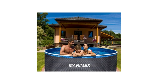 Bazén Marimex Orlando 3,05x0,91 m s príslušenstvom - motív RATAN