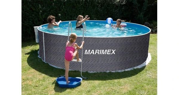 Bazén Marimex Orlando 3,05x0,91 m s príslušenstvom - motív RATAN