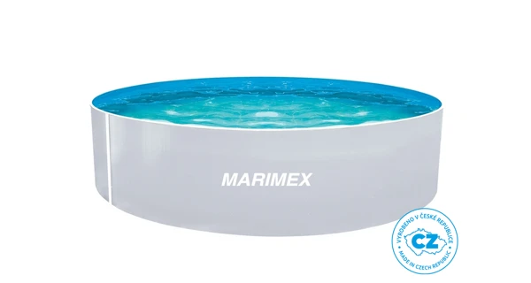 Bazén Marimex Orlando 3,66x0,91 m bez príslušenstva - motív biely KOPIE