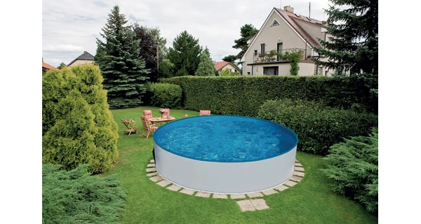 Bazén Marimex Orlando 3,66x0,91 m s pieskovou filtráciou a príslušenstvom - motív biely