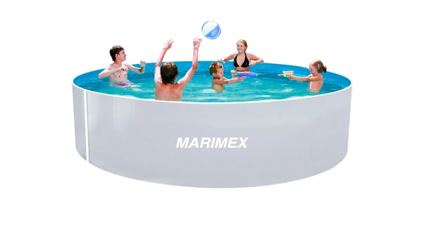 Bazén Marimex Orlando 3,66x0,91 m s pieskovou filtráciou a príslušenstvom - motív biely