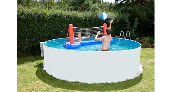 Bazén Marimex Orlando 3,66x0,91 m s príslušenstvom - motív biely