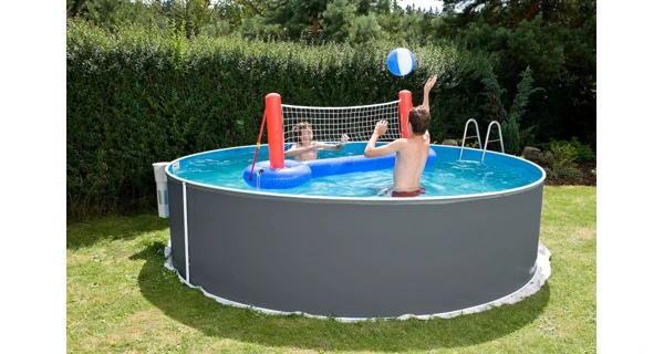 Bazén Marimex Orlando 3,66x0,91 m s príslušenstvom - motív šedý