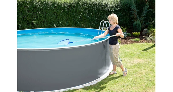 Bazén Marimex Orlando 3,66x0,91 m s príslušenstvom - motív šedý