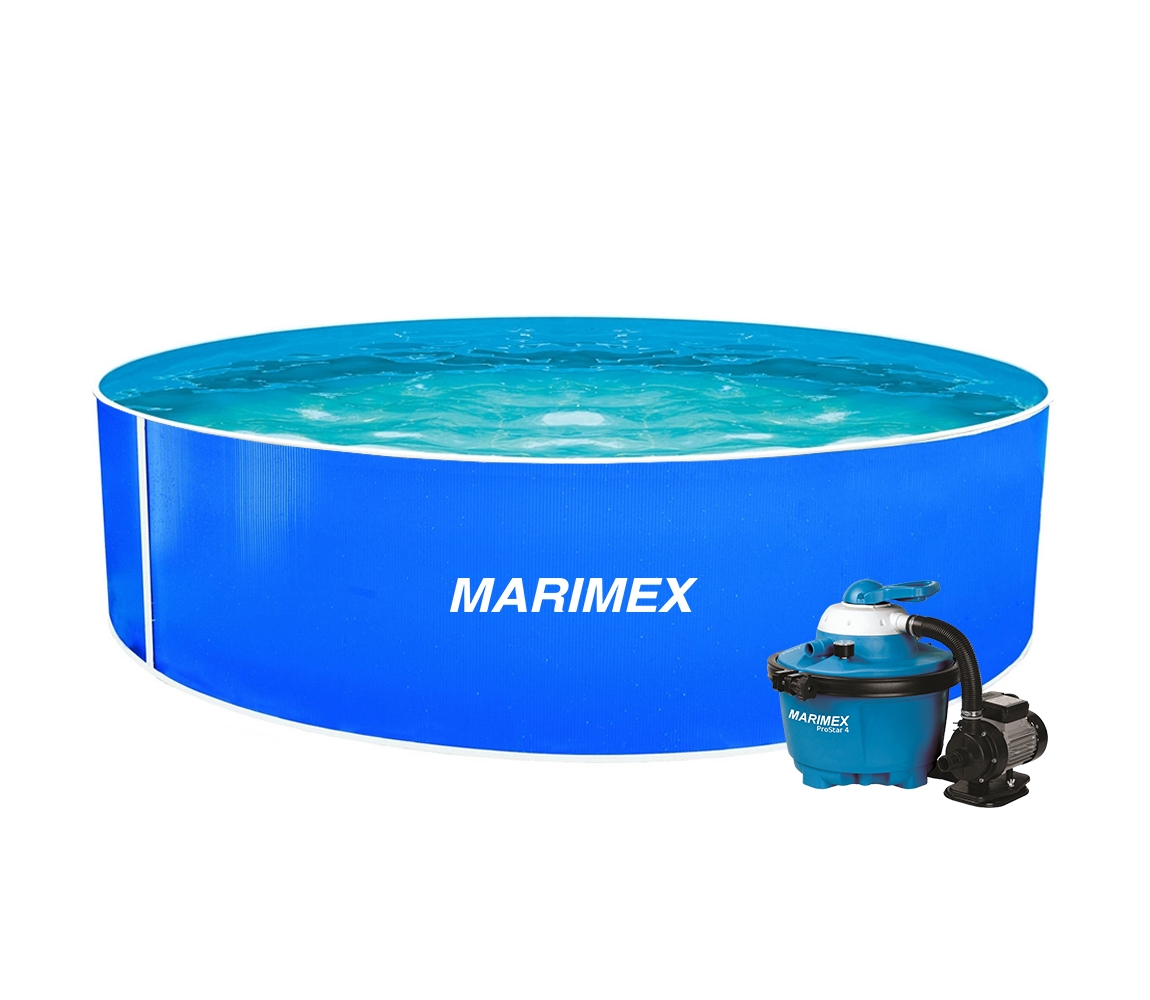 Marimex | Bazén Marimex Orlando 3,66x0,91m s pieskovou filtráciou ProStar 4 s príslušenstvom | 19900044