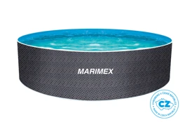 Bazén Marimex Orlando 3,66x1,07 m s príslušenstvom - motív RATAN