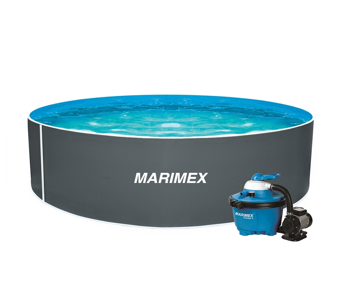 Marimex | Bazén Marimex Orlando 3,66x1,07m s pieskovou filtráciou ProStar 4 a príslušenstvom | 19900043