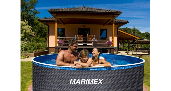 Bazén Marimex Orlando 3,66x1,22 m bez filtrácie- motív RATAN